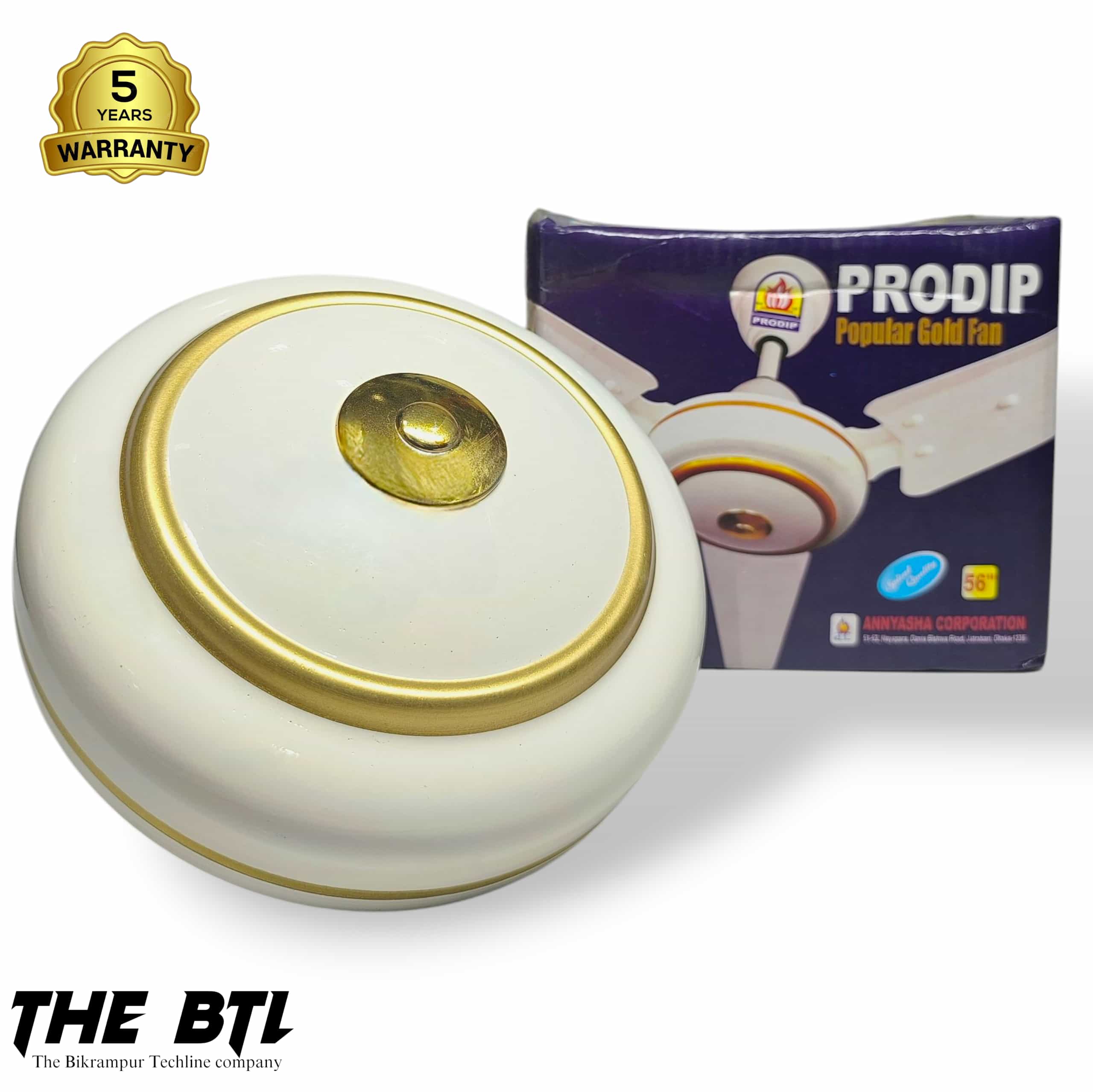 Prodip Popular Gold 56" Ceiling Fan