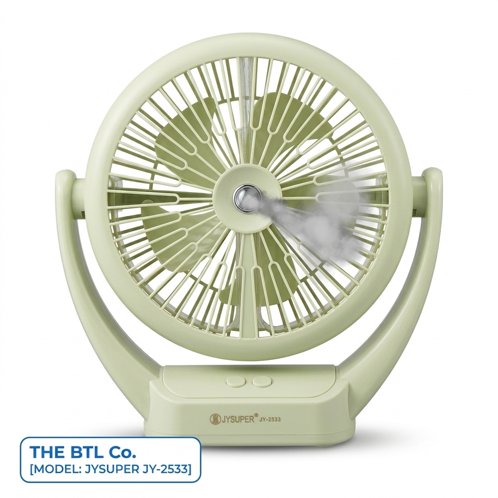 JYSUPER JY-2533 COOL AIR Rechargeable Fan