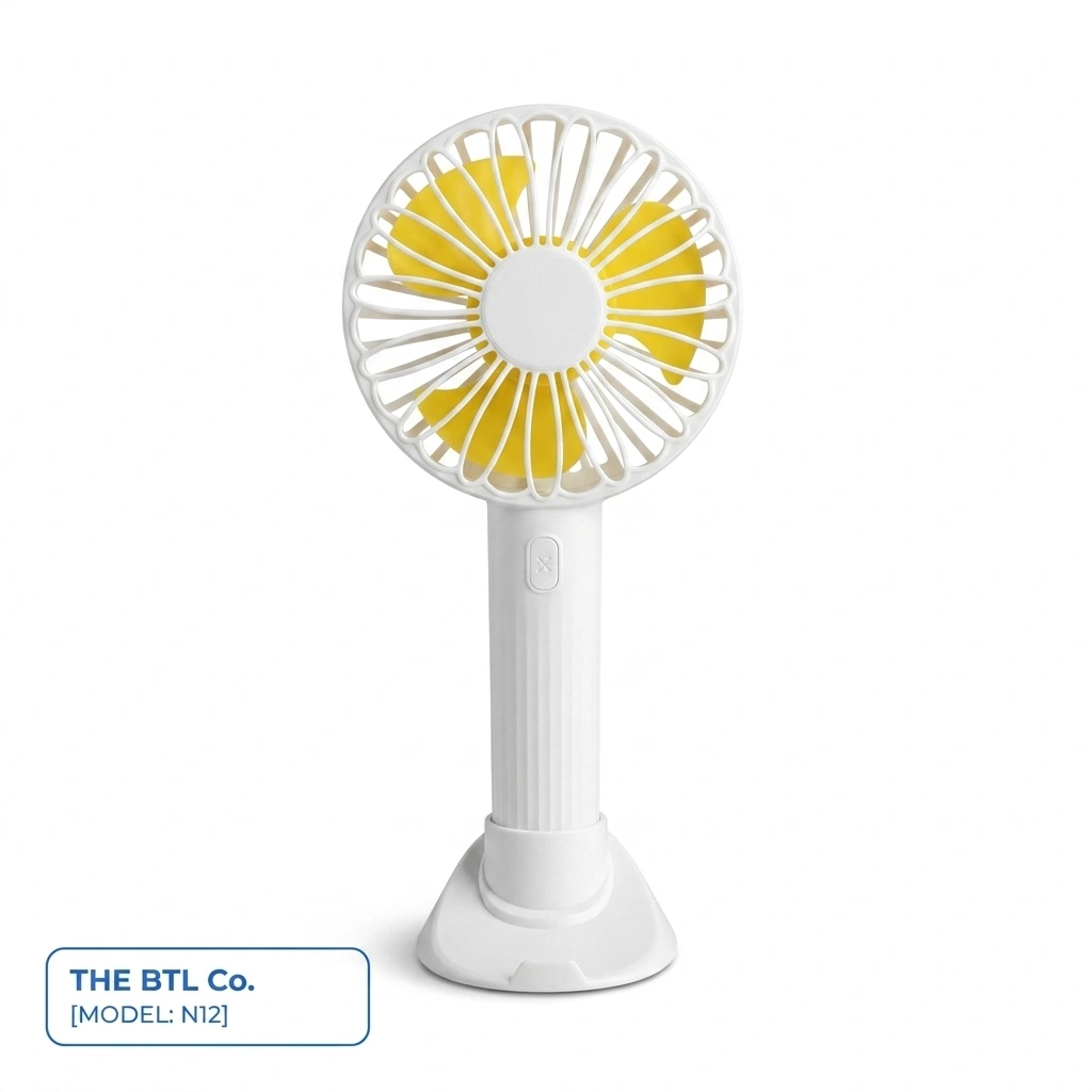 N12 Mini Hand Rechargeable Fan