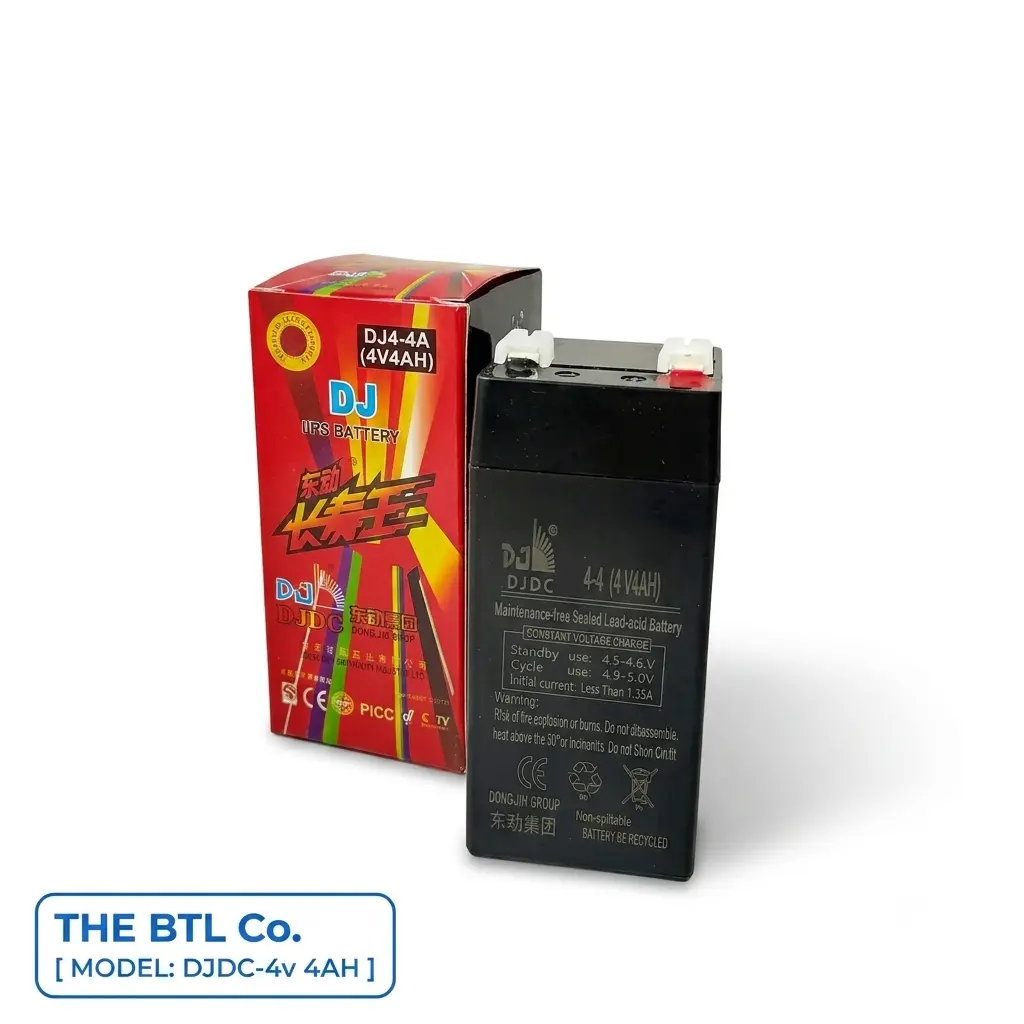 DJDC 4v 4Ah Dry Battery